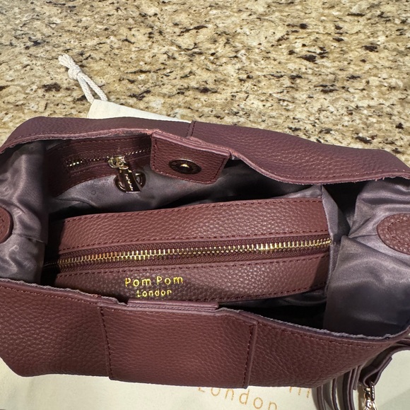 Lambeth Bag Deep Burgandy - Picture 8 of 9